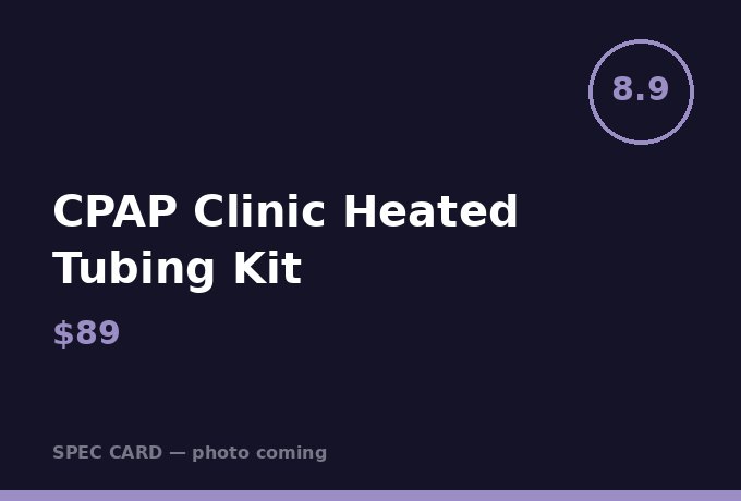 CPAP Clinic Heated Tubing Kit