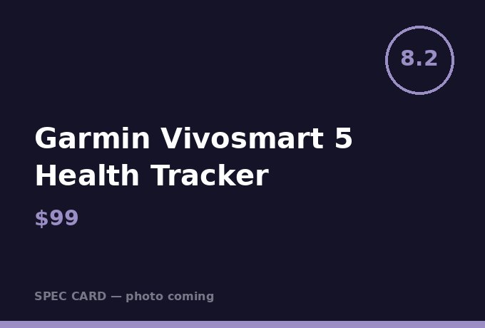 Garmin Vivosmart 5 Health Tracker