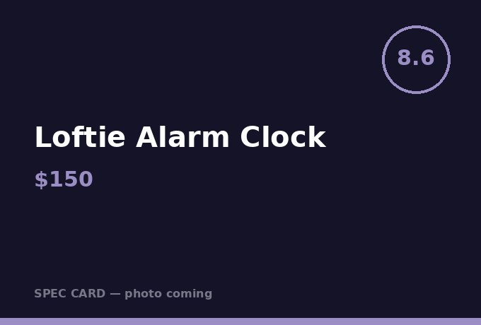 Loftie Alarm Clock